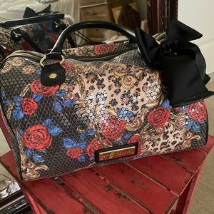 Betsey Johnson sequin purse